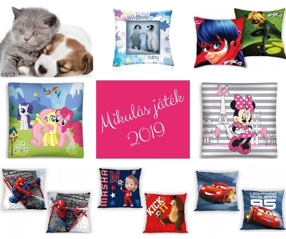 Gyerek díszpárnák