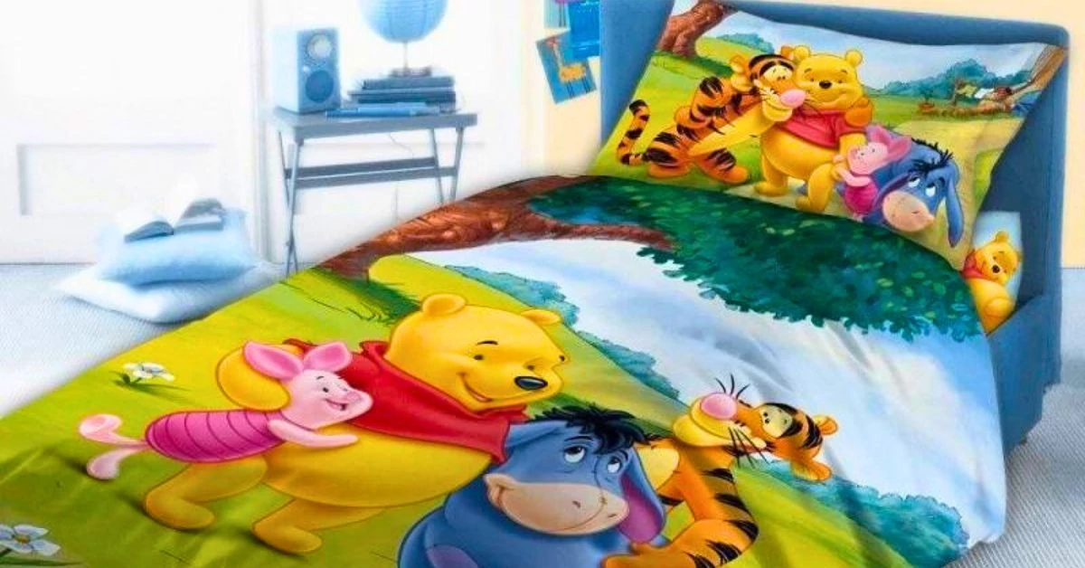 Mesefigurás ágynemű a gyerekszobában