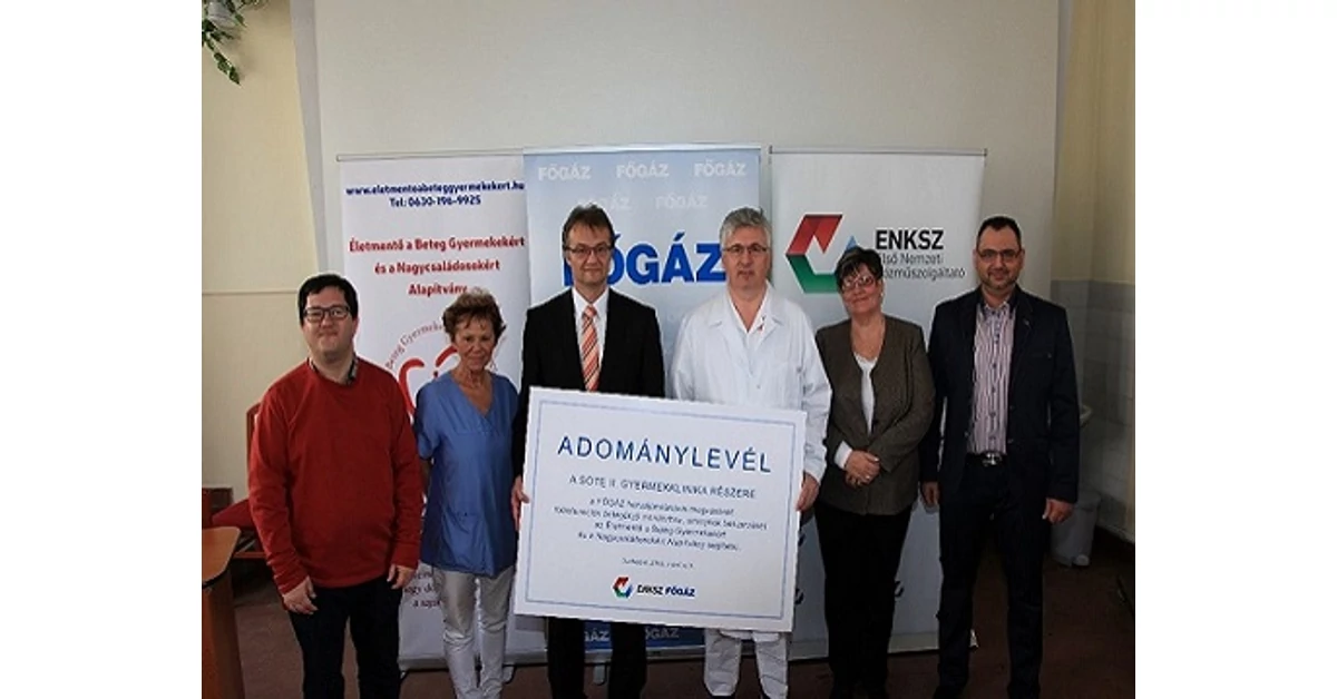 Életmentő műszer daganatos gyermekeknek