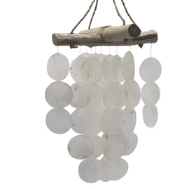 Tengerparti hangulatú kereszt szélcsengő kültérre és beltérre