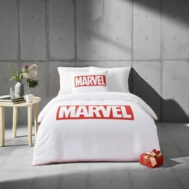 Marvel fehér ágynemű garnitúra 140×200