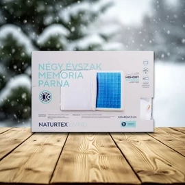4 évszak memory párna dobozos csomagolásban, kék gélbetéttel