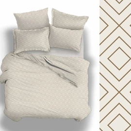 Caramel pamut-szatén ágyneműhuzat-garnitúra  Caramel pamut-szatén ágyneműhuzat-garnitúra