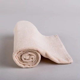 Bézs frottír törölköző 50x100 cm