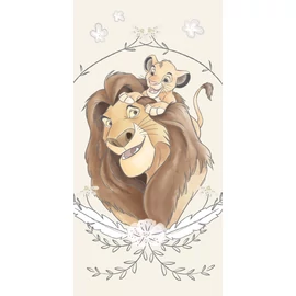Disney Az Oroszlánkirály Simba Fürdőlepedő 70x140 cm