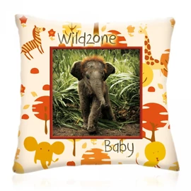 Wild Zone Baby Kis Elefánt díszpárna