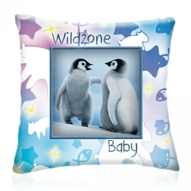 Wild Zone Baby Pingvinek díszpárna