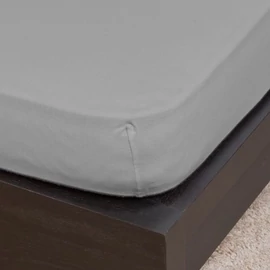 Grafitszürke jersey lepedő 100x200 cm Grafitszürke jersey lepedő 100x200 cm