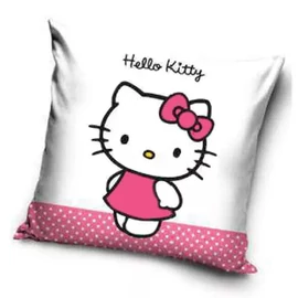 Hello Kitty fehér díszpárnahuzat