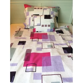 Geometriai mintás pamut krepp ágyneműhuzat Geometriai mintás pamut krepp ágyneműhuzat