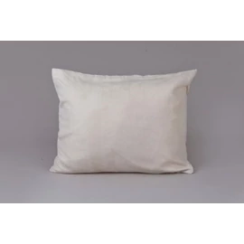 Bőrhatású Krém díszpárnahuzat