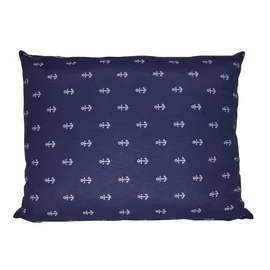 Misi Sötétkék Horgonymintás díszpárna