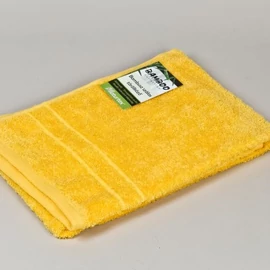 Napsárga Bambuszos Törölköző 50x100 cm Napsárga Bambuszos Törölköző 50x100 cm