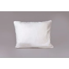 Bőrhatású Törtfehér díszpárna