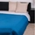 Fehér-Kék kockás ágytakaró