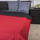Piros-Fekete ágytakaró