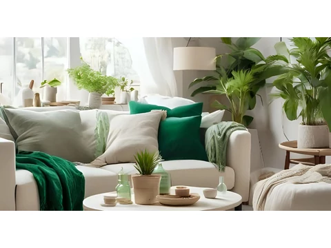 A zöld díszpárna varázsa az otthonunkban
