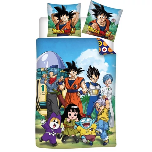 Dragon Ball ágyneműhuzat 140×200cm, 65×65 cm Dragon Ball ágyneműhuzat 140×200cm, 65×65 cm