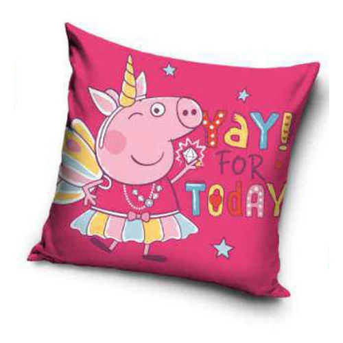 Peppa malac Yay párnahuzat 40x40 cm