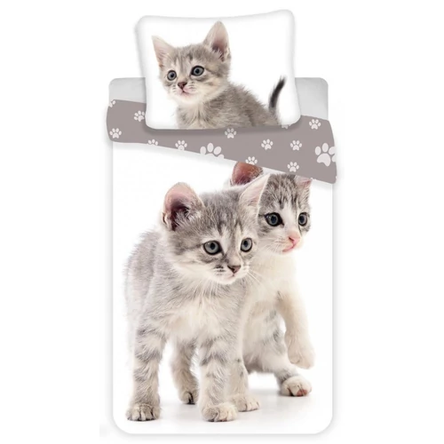 Cicás ágyneműhuzat 140×200cm, 70×90 cm Cicás ágyneműhuzat 140×200cm, 70×90 cm