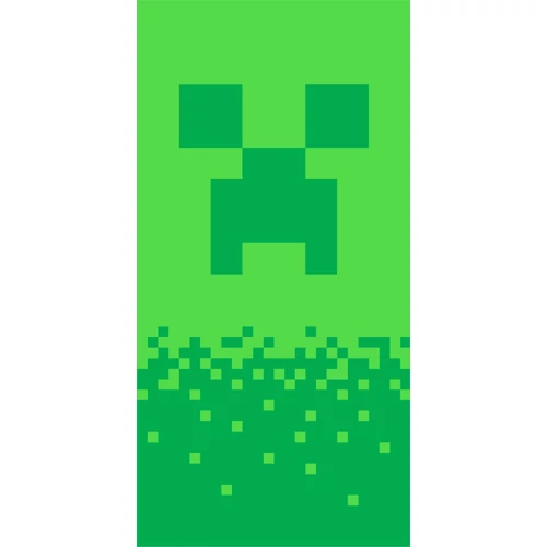 Minecraft fürdőlepedő, strand törölköző Digital Creeper 70*140cm