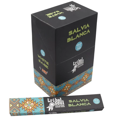 Tribal Füstölőpálcika- Fehér Zsálya