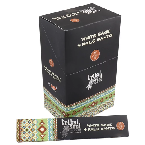 Tribal Füstölőpálcika- Fehér Zsálya és Palo Santo