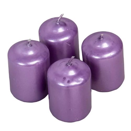 Lila adventi gyertya  4 db