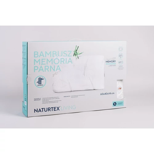 Naturtex bambusz memory párna 60x40x14 cm
