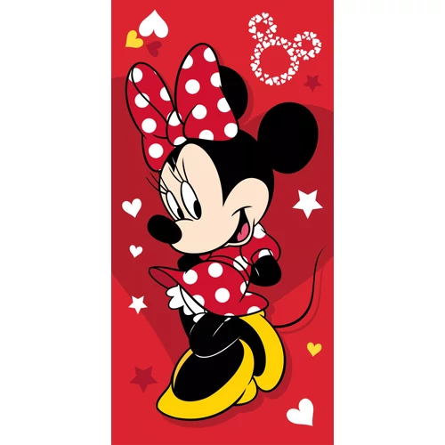 Disney Minnie Pretty in Red Törölköző 70x140 cm