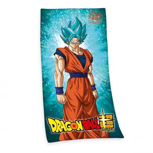 Kép ALT tag:  Dragon Ball Super törölköző 75x150 cm, színes design