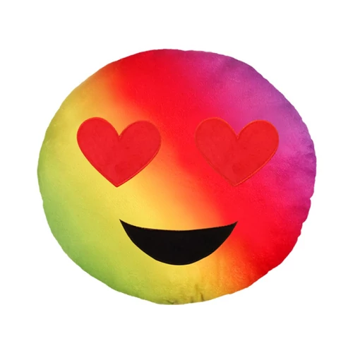 Emoji Szivárványos Napszemüveges formapárna