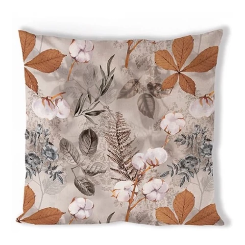 Fanni Barna Virágos Díszpárnahuzat Fanni Barna Virágos Díszpárnahuzat