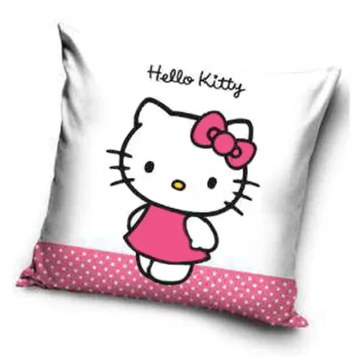 Hello Kitty fehér díszpárnahuzat