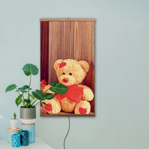 Infrapanel Teddy maci képpel