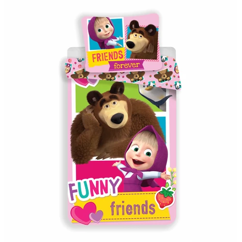 Mása és a medve Funny ágynemű