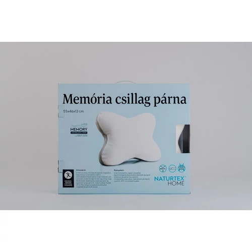 Memory csillag párna dobozban