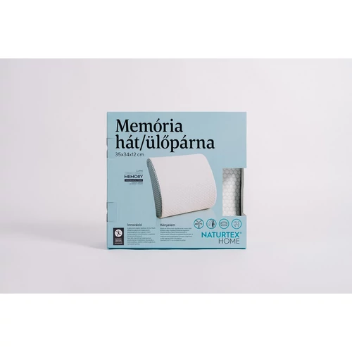 Naturtex memória hát- és ülőpárna 35x34x12 cm