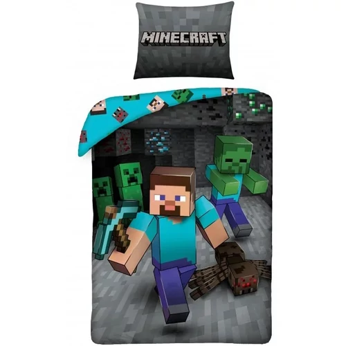 Minecraft Szürke ágynemű