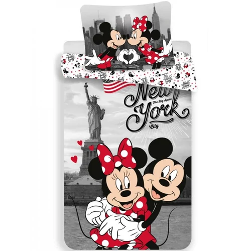 Minnie és Mickey egér New Yorkban ágynemű