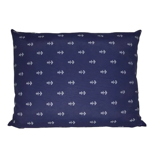 Misi Sötétkék Horgonymintás díszpárna Misi Sötétkék Horgonymintás díszpárna