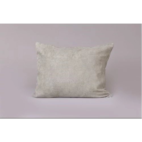 Bőrhatású Moha díszpárnahuzat