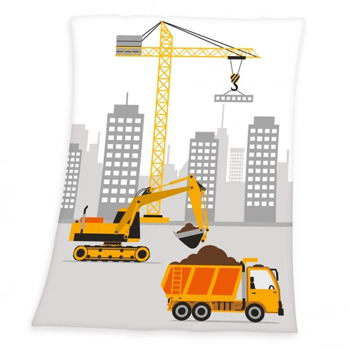 Munkagépes gyermekpléd