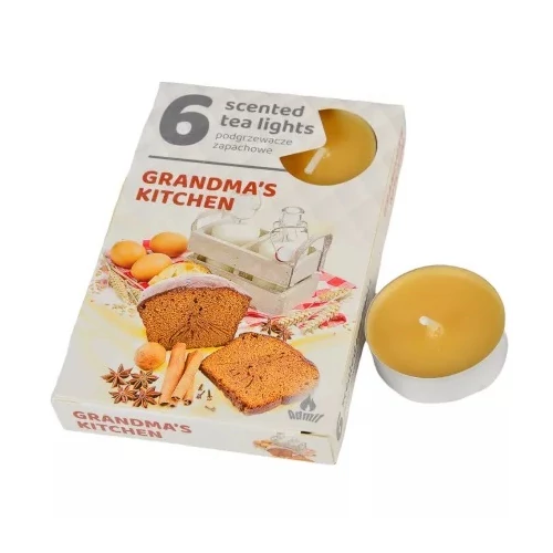 Nagymama konyhája illatú teamécses 6 db-os