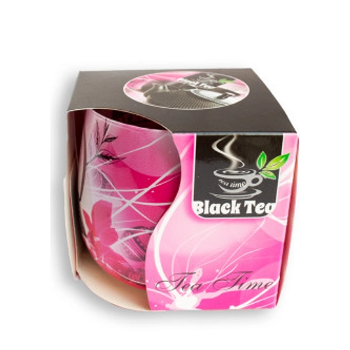 Fekete tea poharas illatmécses