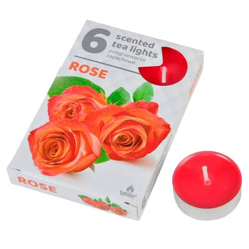 Rózsa illatos teamécses Rózsa illatos teamécses