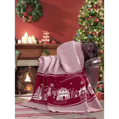 Softy vörös karácsonyi takaró Softy vörös karácsonyi takaró
