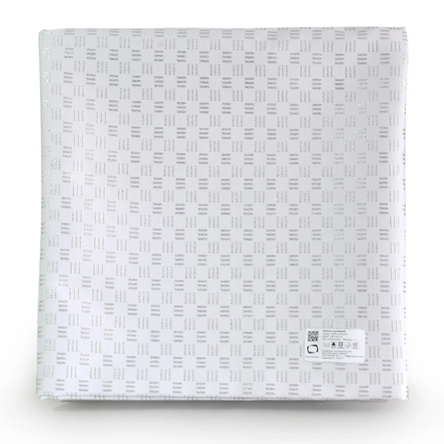 Teflonos Fehér-Ezüst asztalterítő 140x140 cm