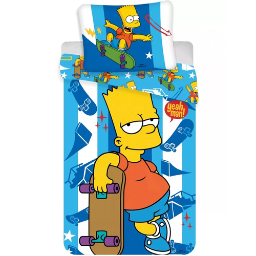 The Simpsons Bart ágynemű