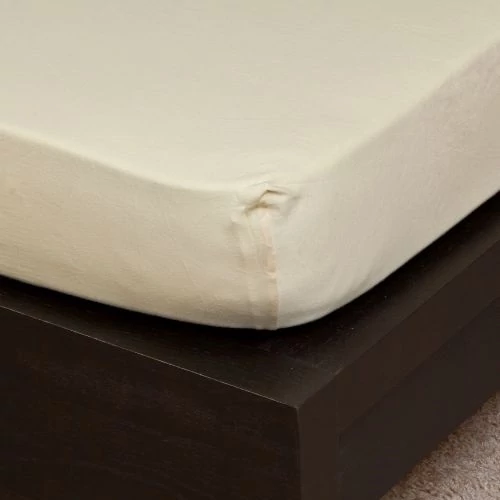 Vanília jersey lepedő 100x200 cm
